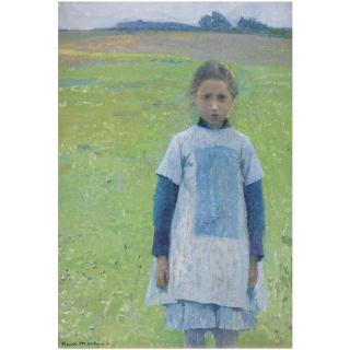 Henri Martin - Fillette Dans Un Champ