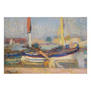 Henri Martin - La Barque