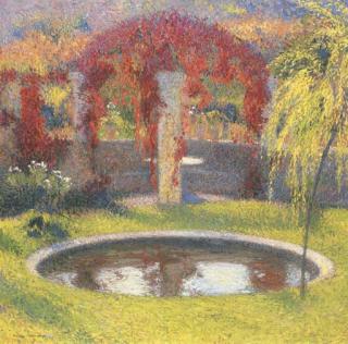 Henri Martin - Le bassin de Marquayrol