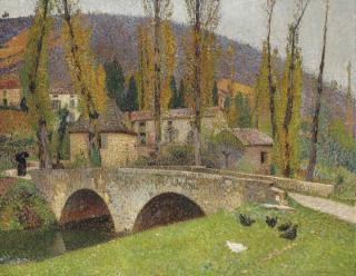 Henri Martin - Le Bastide Du Vert, Temps Gris