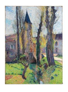 Henri Martin - L\'Église De Labastide Du Vert