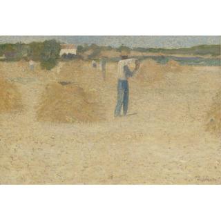 Henri Martin - Les Moissons De Blé