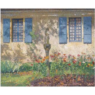 Henri Martin - Parterre Fleuri Devant Les Fenêtres De Marquayrol, À Labastide Du Vert