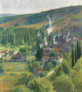 Henri Martin - Paysage À Labastide-Du-Vert