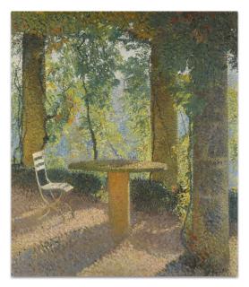 Henri Martin - Pergola À La Chaise Vide, Un Été À Marquayrol