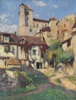 Henri Martin - Saint-Cirq, soleil