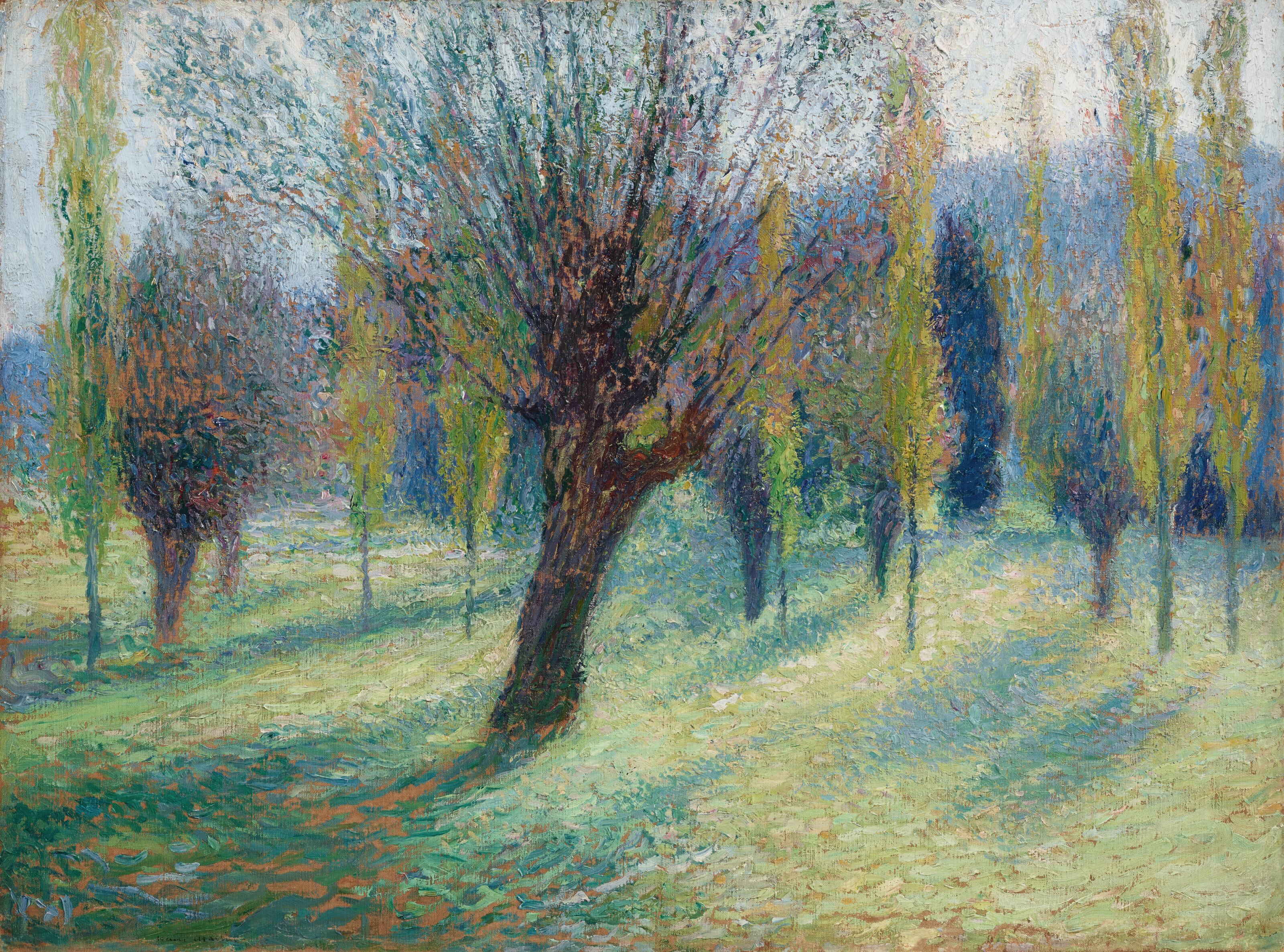 Henri Martin - Saules dans la vallée du Vert