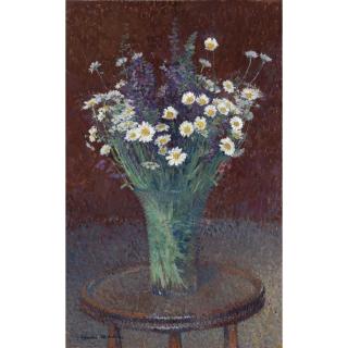 Henri Martin - Vase De Marguerites
