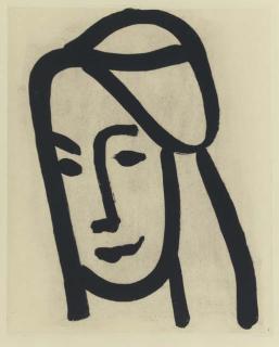 Henri Matisse - Bédouine au long visage (Duthuit 778)