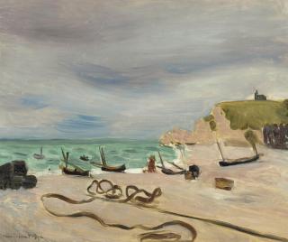 Henri Matisse - Cordages sur la plage d\'Etretat