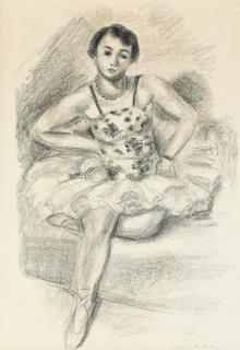 Henri Matisse - Danseuse assis, from Dix Danseuses