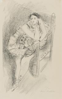 Henri Matisse - Danseuse Au Fauteuil En Bois (D. 483)