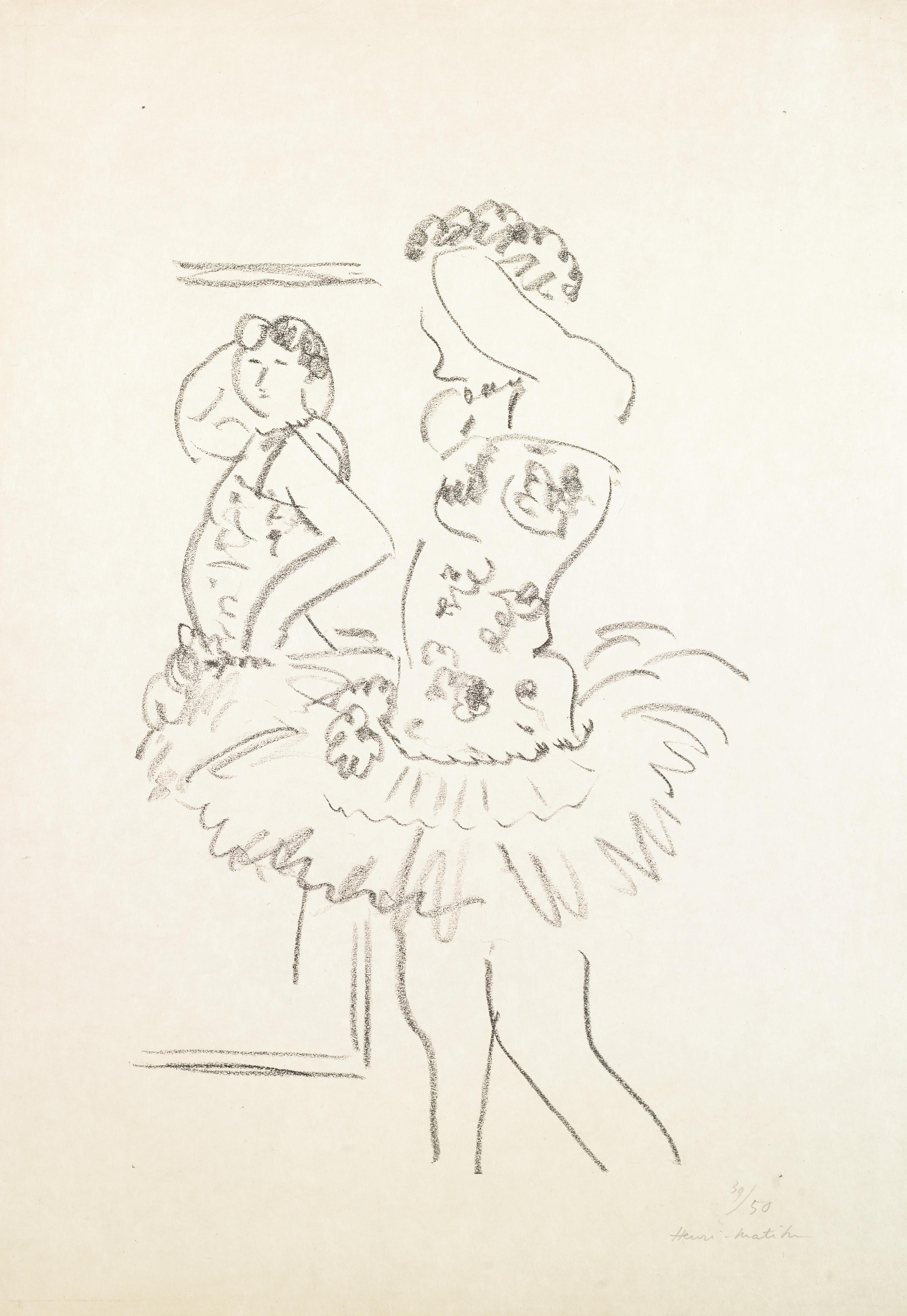 Henri Matisse - Danseuse Au Miroir (D. 492)