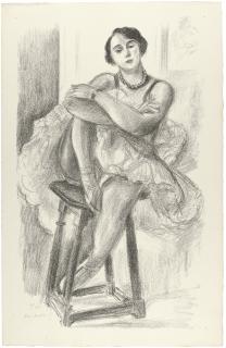 Henri Matisse - Danseuse Au Tabouret (D. 481)