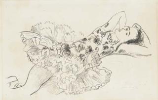 Henri Matisse - Danseuse couchée, from Dix Danseuses (Duthuit-Matisse 487)