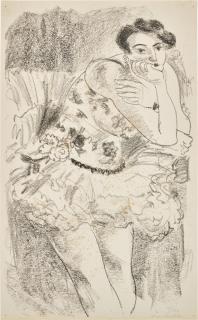 Henri Matisse - Danseuse debout, accoudée (Duthuit 482)