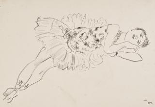 Henri Matisse - Danseuse étendue, from Dix Danseuses