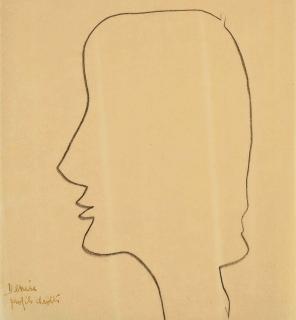 Henri Matisse - Denise, profil droit
