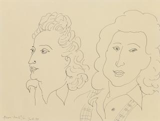 Henri Matisse - Double Portrait De Jeune Femme
