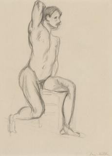 Henri Matisse - Étude D\'Homme Nu