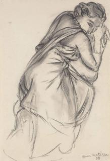 Henri Matisse - Etude pour Deux personnages féminins et le chien