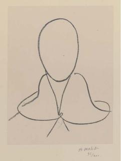 Henri Matisse - Etudes pour Saint Dominique: One Plate (D. 658)