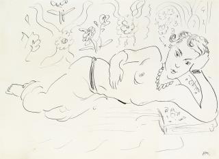 Henri Matisse - Femme Allongée
