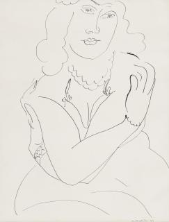 Henri Matisse - Femme assise, bras croisés