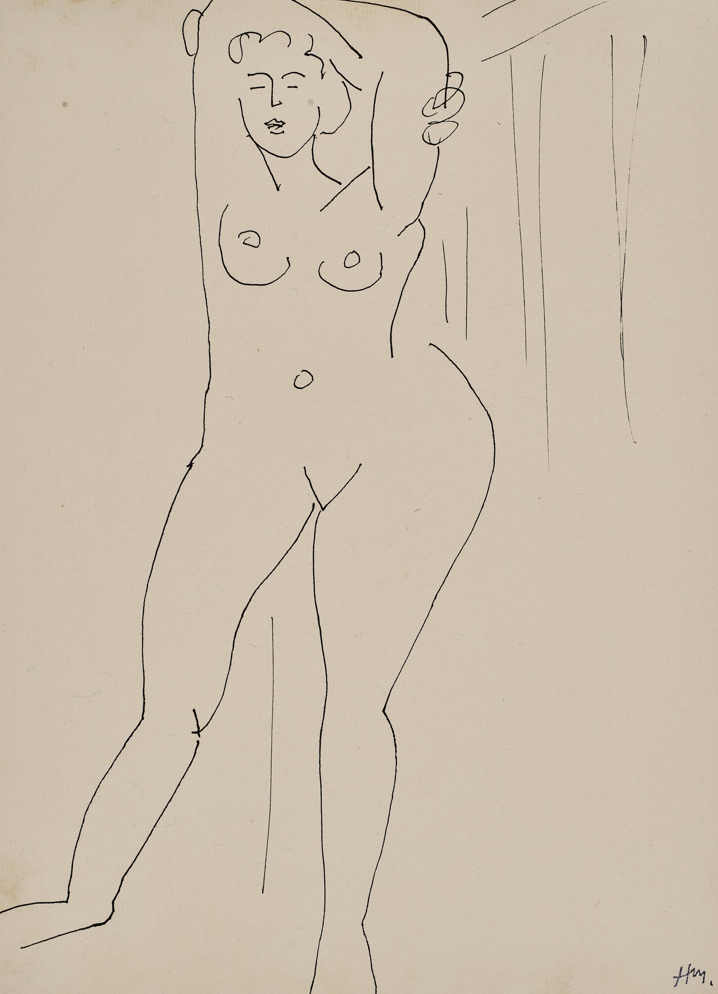 Henri Matisse - Femme nue debout (Lisette Löwengard)