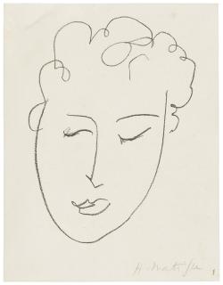 Henri Matisse - Frontispiece, for: Jules Romains, Pierres Levées