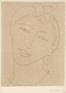 Henri Matisse - Frontispiece from Martiniquaise