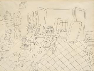 Henri Matisse - Intérieur, fenêtre ouverte