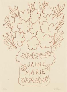 Henri Matisse - Jaime Marie, from Florilége des Amours (Duthuit books 25)
