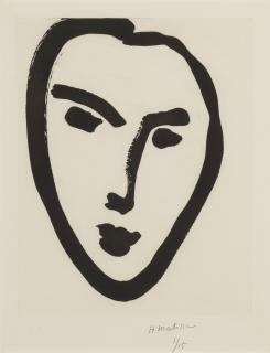 Henri Matisse - Jeune étudiant. Masque I (Duthuit 818)