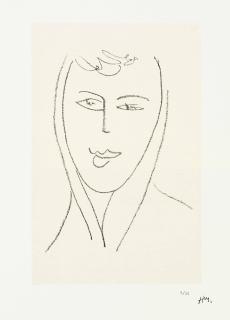 Henri Matisse - Jeune étudiante: one print