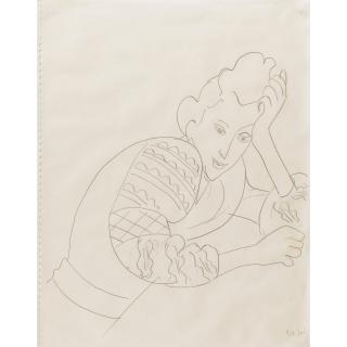 Henri Matisse - Jeune Femme Accoudée À La Blouse Roumaine