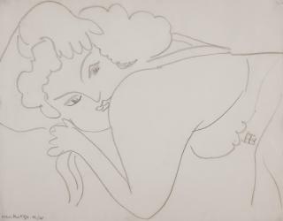 Henri Matisse - Jeune femme allongée