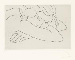 Henri Matisse - Jeune Femme Le Visage Enfoui Dans Les Bras (Duthuit 168)