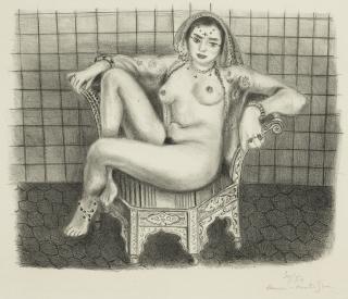 Henri Matisse - Jeune Hindoue (D. 508)