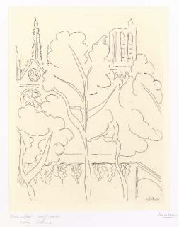Henri Matisse - La Cite - Notre Dame (D. 248)