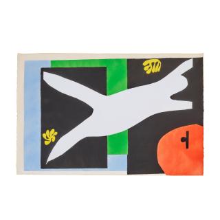 Henri Matisse - La Nageuse dans l\'Aquarium, Plate XII, from Jazz