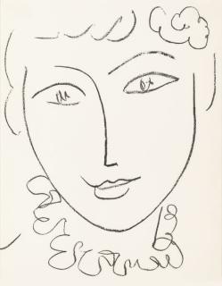Henri Matisse - La Pompadour: one plate (D. 670)