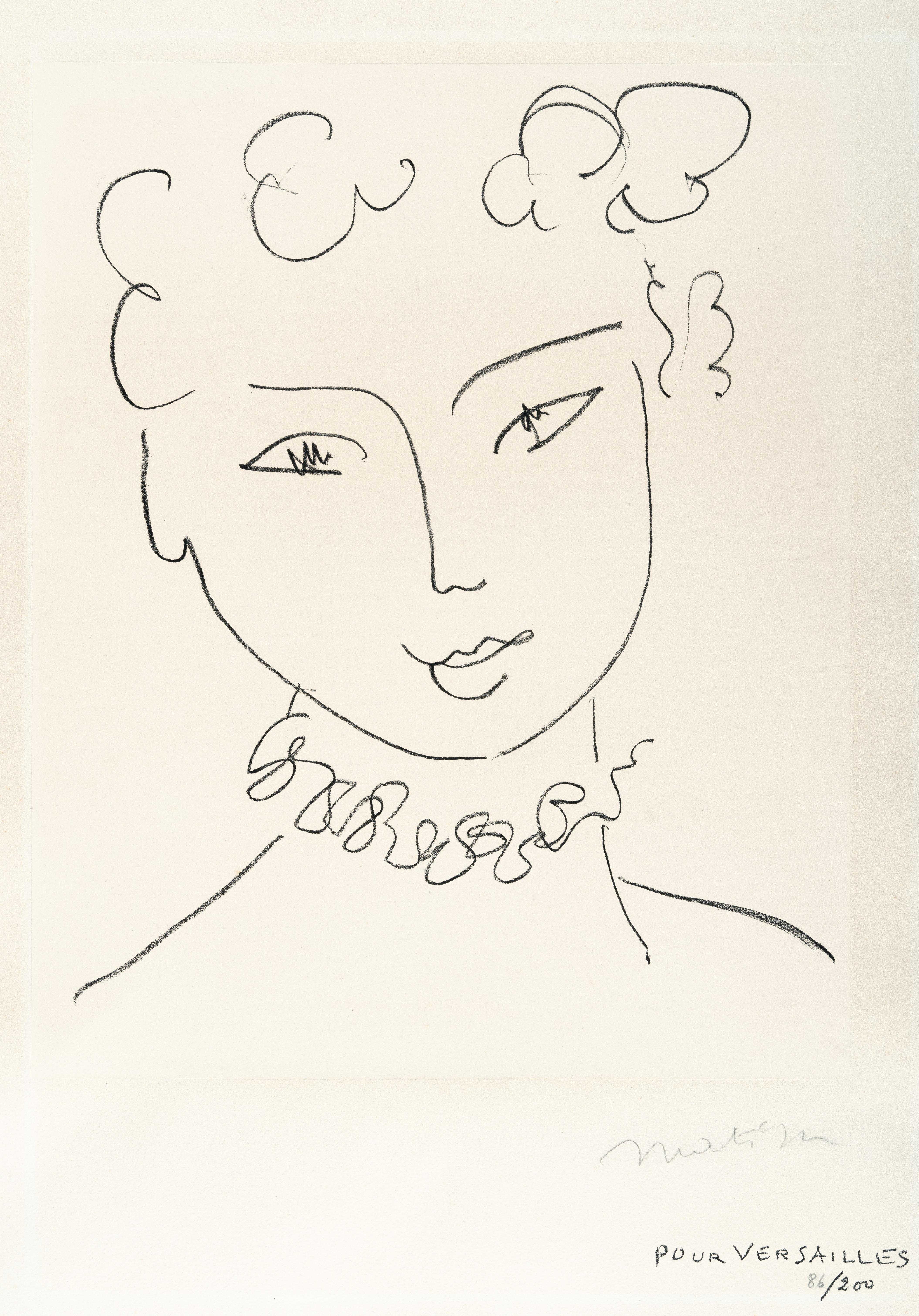 Henri Matisse - La Pompadour (Pour Versailles)