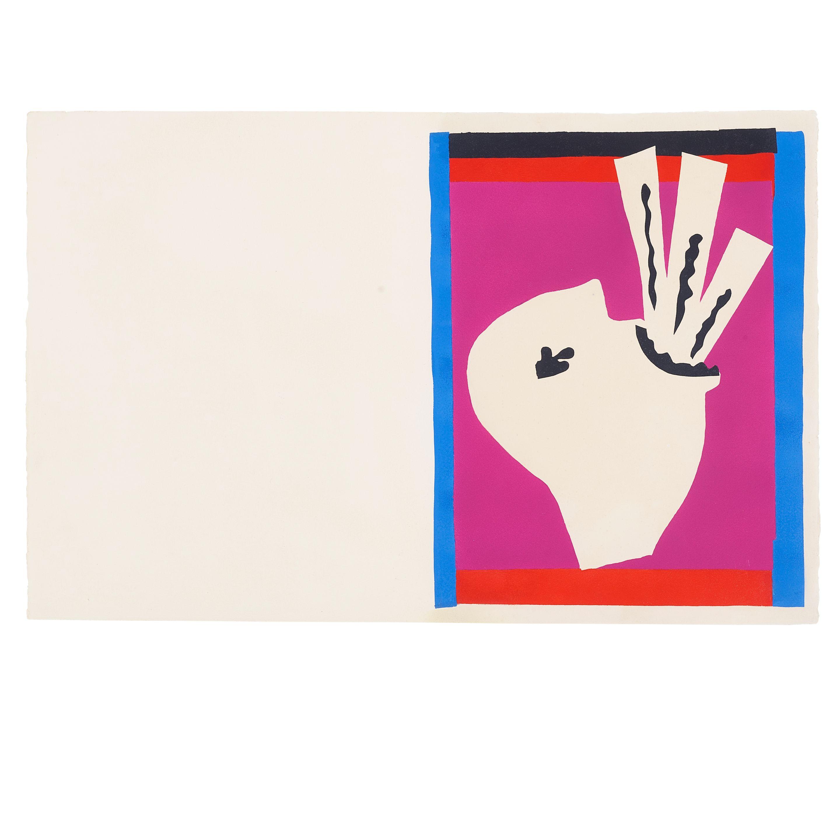Henri Matisse - L\'avaleur de Sabres, pl. 13, from Jazz