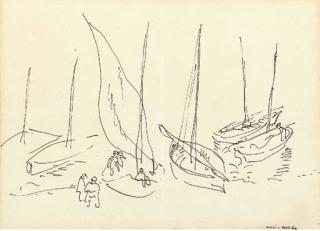 Henri Matisse - Les bateaux à Collioure