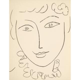 Henri Matisse - Madame de Pompadour, from Portraits by André Sauret