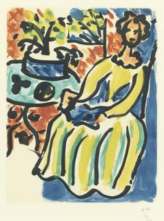 Henri Matisse - Marie-José En Robe Jaune (D. 817)