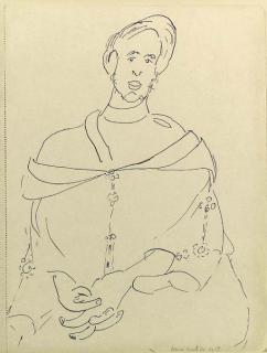 Henri Matisse - Marocain, de trois-quarts