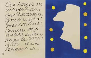 Henri Matisse - Monsieur Loyal III, from Jazz (see Duthuit books 22)