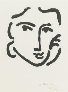 Henri Matisse - Nadia Au Regard Sérieux (D. 793)